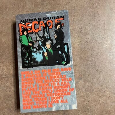 Decade Greatest Hits by Duran Duran Vintage VHS Tape