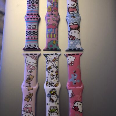 6x Hello Kitty Apple Watch Band Lot (New)