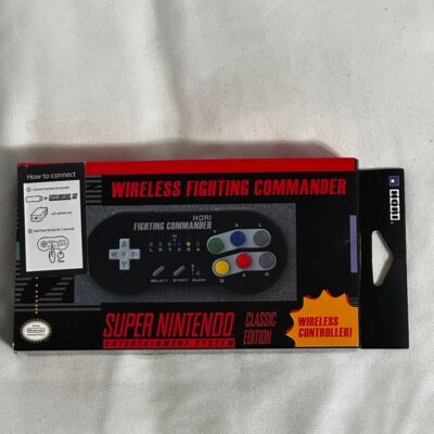 SNES Classic Edition Fighting Commander Wireless Controller by HORI