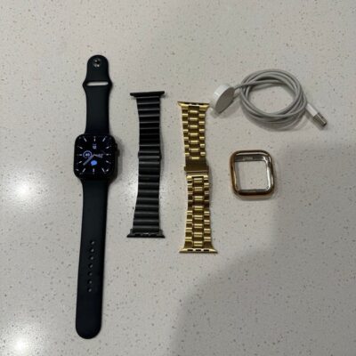 Apple Watch Series 8 (GPS) 45mm Aluminum Case with Two Bands