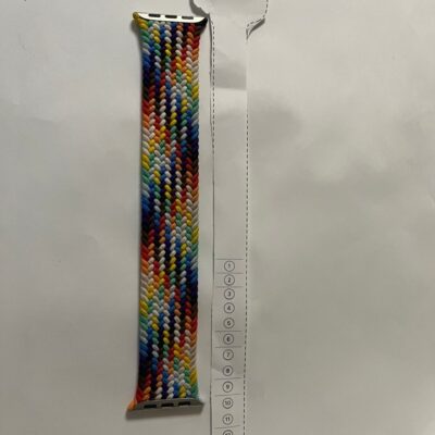 Apple 44mm Pride Edition Braided Solo Loop – Size 10