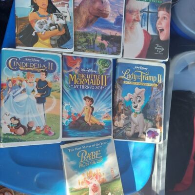 Disney VHS bundle