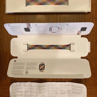 Apple Watch 40mm Pride Edition Braided Solo Loop Size 9