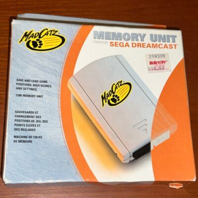 Mad Catz Memory Unit for Dreamcast Brand New