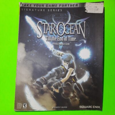 Brady Games Signature Strategy Guide Star Ocean Till The End of Time Book PS2 2