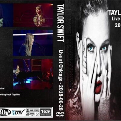 Taylor Swift Live in Chicago 2018 and Paris 2013 CD/DVD Very Rare Pro-Shot