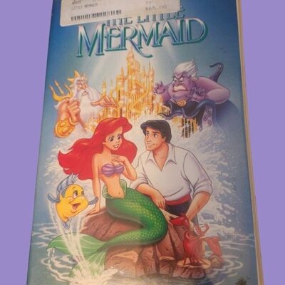 Disney The Little Mermaid (VHS, 1989) Black Diamond. Banned Cover