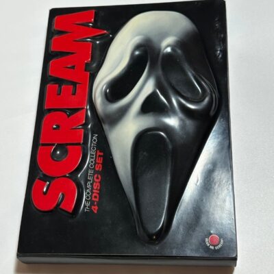 Scream 1-2-3-4 collection BLU RAY box set limited Ghostface mask packaging