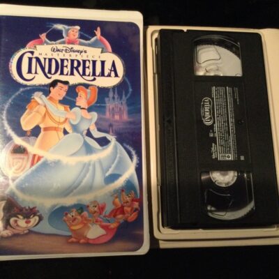 Cinderella VHS Disney original 1990’s Collectible