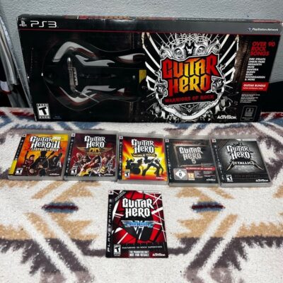 Guitar Hero Warriors of Rock Guitar Bundle for PS3