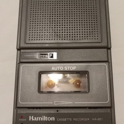 Vintage SCHOOLMATE Cassette Recorder HA-661-8/MPC-702AV-8