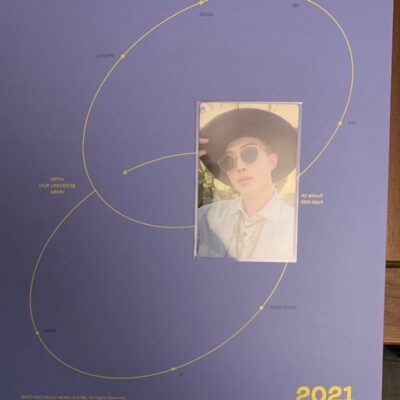 BTS Memories of 2021 DVD with Namjoon photocard