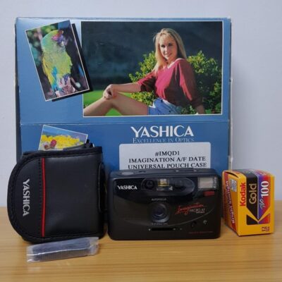 Yashica Imagination Micro AF 35mm Film Wolf Camera Exclusive Kit Point and Shoot