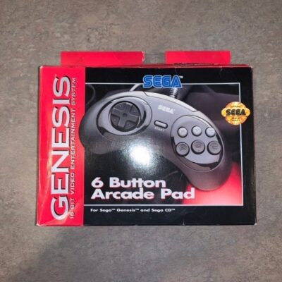 Sega 6 Button Arcade Pad Controller