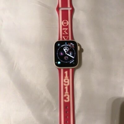 Delta Sigma Theta Apple Watch Band 42/44