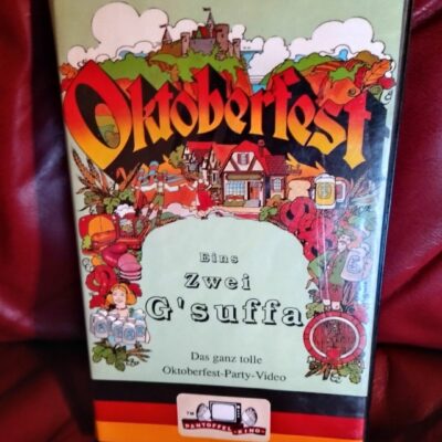 Oktoberfest Eins Zwei G’suffa VHS Videotape Oktoberfest-Party-Video Uber Rare!