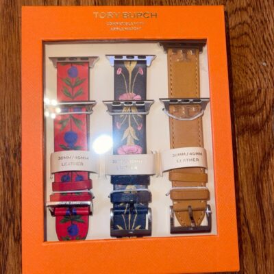 Set of 3 Tory Burch Apple Watch Bands