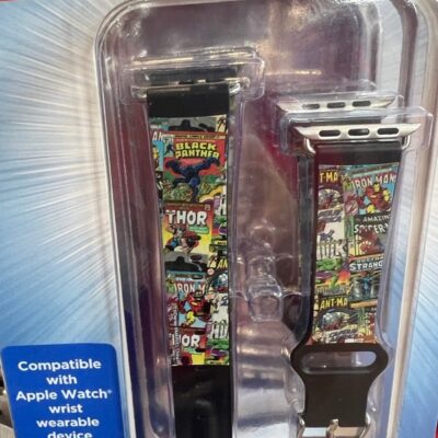 Disney Parks Marvel Character Comic Book Apple Watch Band 38mm 40mm 41 mm