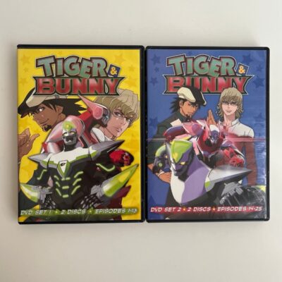 Tiger and bunny dvd set and 2 anime bundle