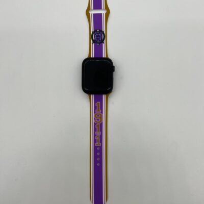 Omega Psi Phi Shield Apple Watch Band Size 42/44/45 mm