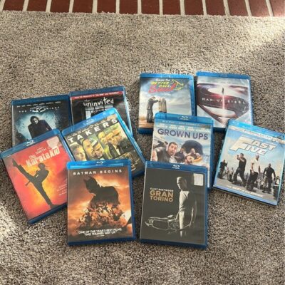 Lot of Bluray DVDs