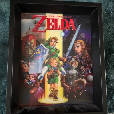 The legend of Zelda 3-D picture