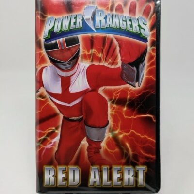 Power Rangers – Red Alert VHS 3 Fan-Voted Favorite Red Ranger Episodes RARE OOP