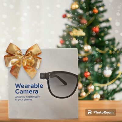 PogoCam wearable camera attaches to glasses