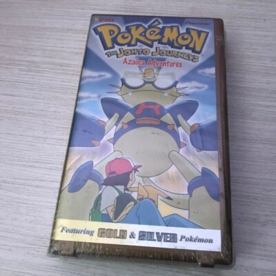 Pokemon The Johto Journeys vtg azalea adventures new sealed VHS