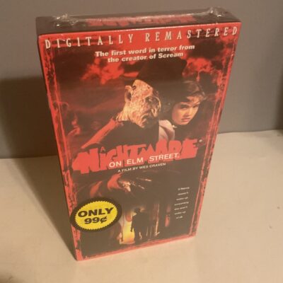 A Nightmare on Elm Street VHS Sealed Tape