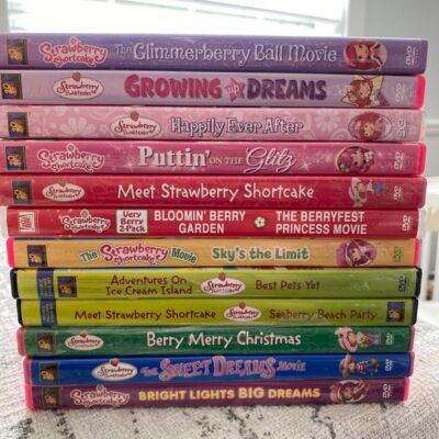 Strawberry Shortcake DVDs (15 movies total)