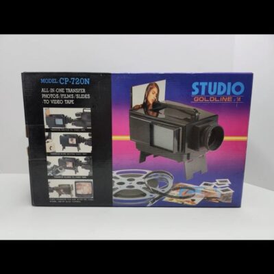 STUDIO GOLDLINE VI CP-720N ALL IN ONE TRANSFER PHOTOS FILMS SLIDES TO VIDEO TAPE