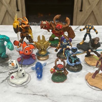 13 Assorted Disney Activision Skylanders Figures