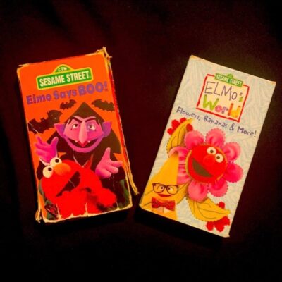 2 vhs Sesame Street