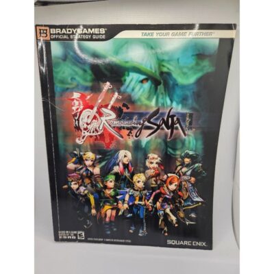 Romancing Saga Official Strategy Guide Bradygames PS2 RPG Complete Walkthrough