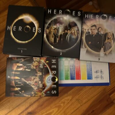 HEREOS all 4 seasons  dvd