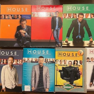 House Complete Series Seasons 1-8 DVDs