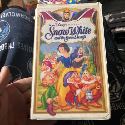 Walt Disney masterpiece vhs Snow White and the seven dwarfs