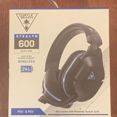 NEW Turtle Beach STEALTH 600 Gen 2 USB Wireless Gaming Headset TBS-3176-01 Black