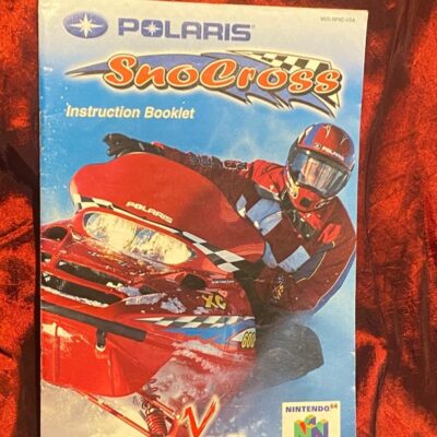 Polaris snocross n64 instructions / manual