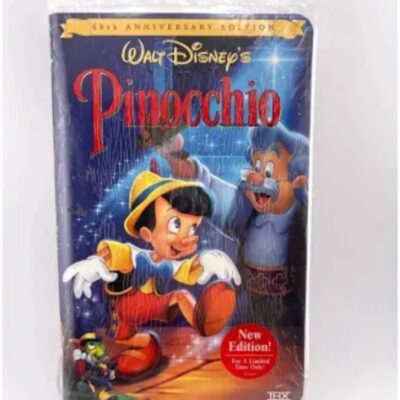 Pinocchio VHS rare