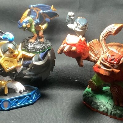 Skylanders Activision lot : Tree Rex, King Pen and Drobot