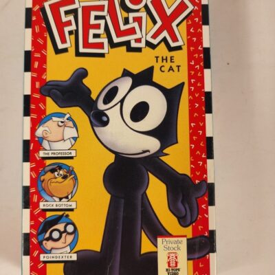 VERY RARE FILMING The Adventures Of Felix the Cat(VHS 1988) Vhs