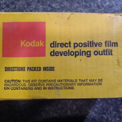 Kodak direct positive film developing