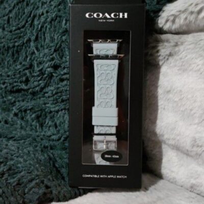 Coach Apple Watch band