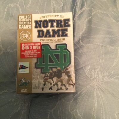 Sealed University of Notre Dame Football Classic DVD Set