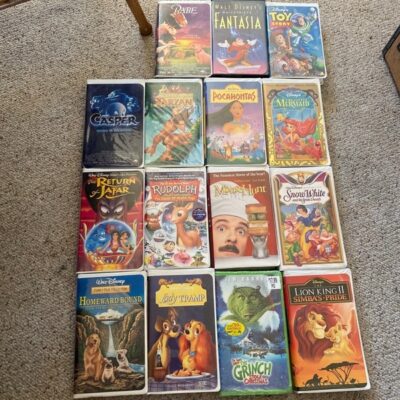 VHS Disney classics