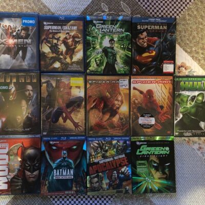 Marvel/DC DVD Lot (13) ~ Spider-Man, Hulk, Green Lantern