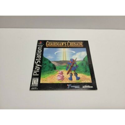 Guardian’s Crusade PS1 Manual Only (Sony PlayStation 1) with Registration Card