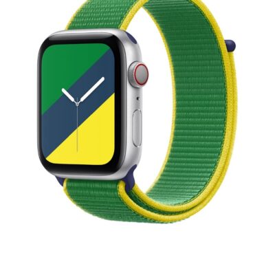 International Collection Brazil Apple Watch Sport Loop Band 38mm 40mm and 41mm